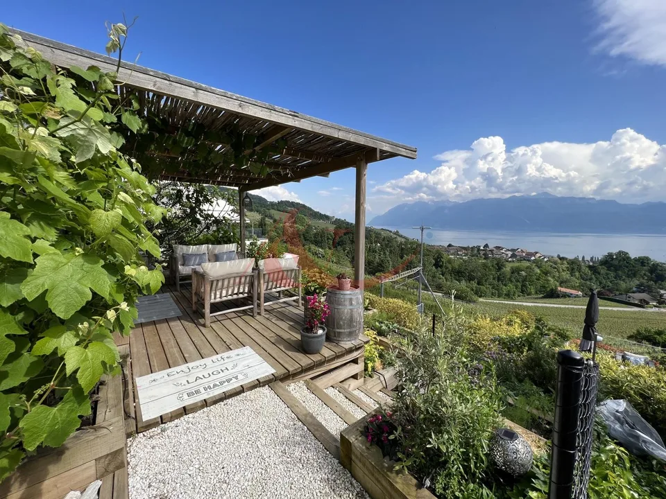 Proprietà moderna con vista sul lago e le Alpi ? La Conversione