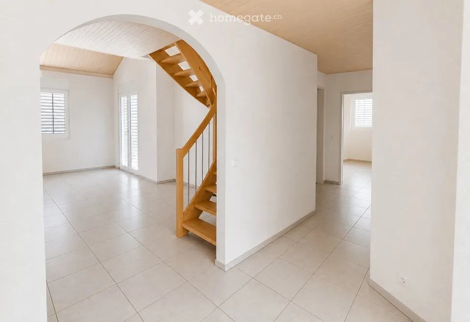 Charmant appartement maisonnette 3.5 pièces à Oberrüti – disponible immédiatement!