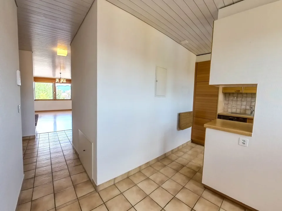 Central living in Wohlen: Bright 3½-room apartment with balcony