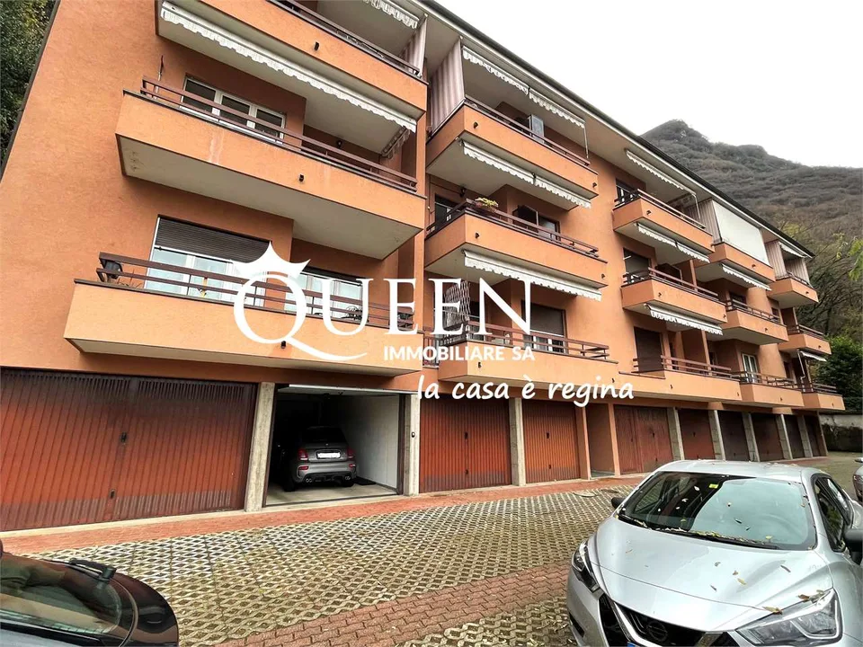 Campione d'Italia: 3-Zimmer-Wohnung, 70 m², mit herrlicher Aussicht