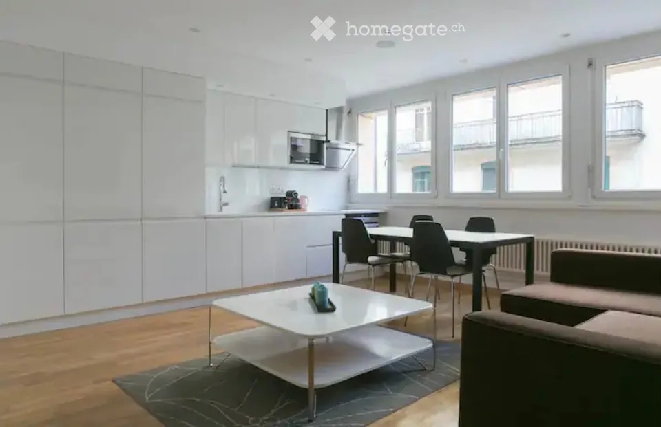 Furnished Apartment in Geneva (Eaux-Vives) / Appartement meublé à Eaux-Vives