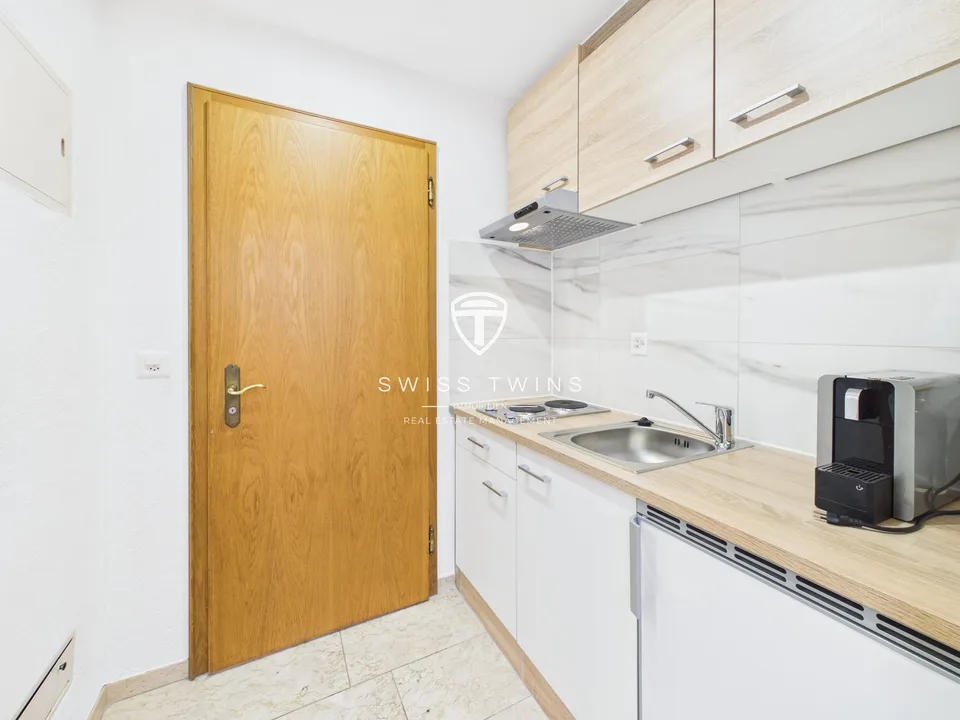 Neu renoviertes business 1-Zimmer-Serviced Apartment mit Garten in Meilen mieten