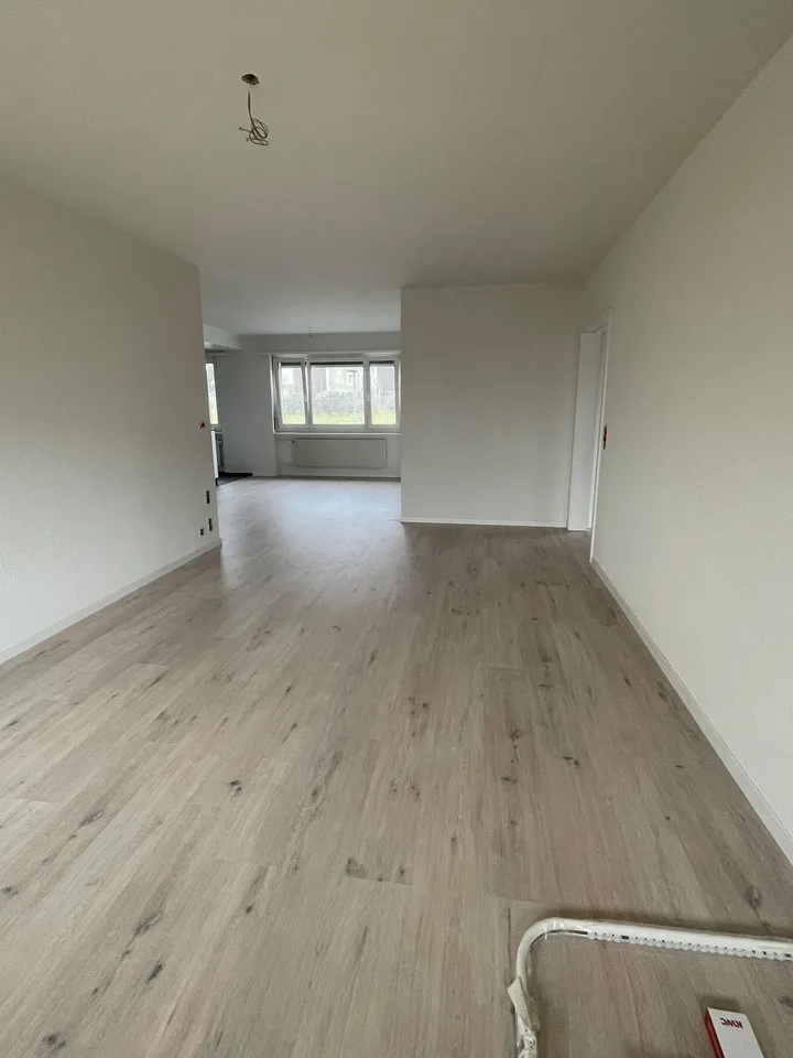 Modern, renovated 3.5-room apartment with balcony in Ins