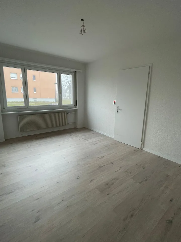 Modern, renovated 3.5-room apartment with balcony in Ins