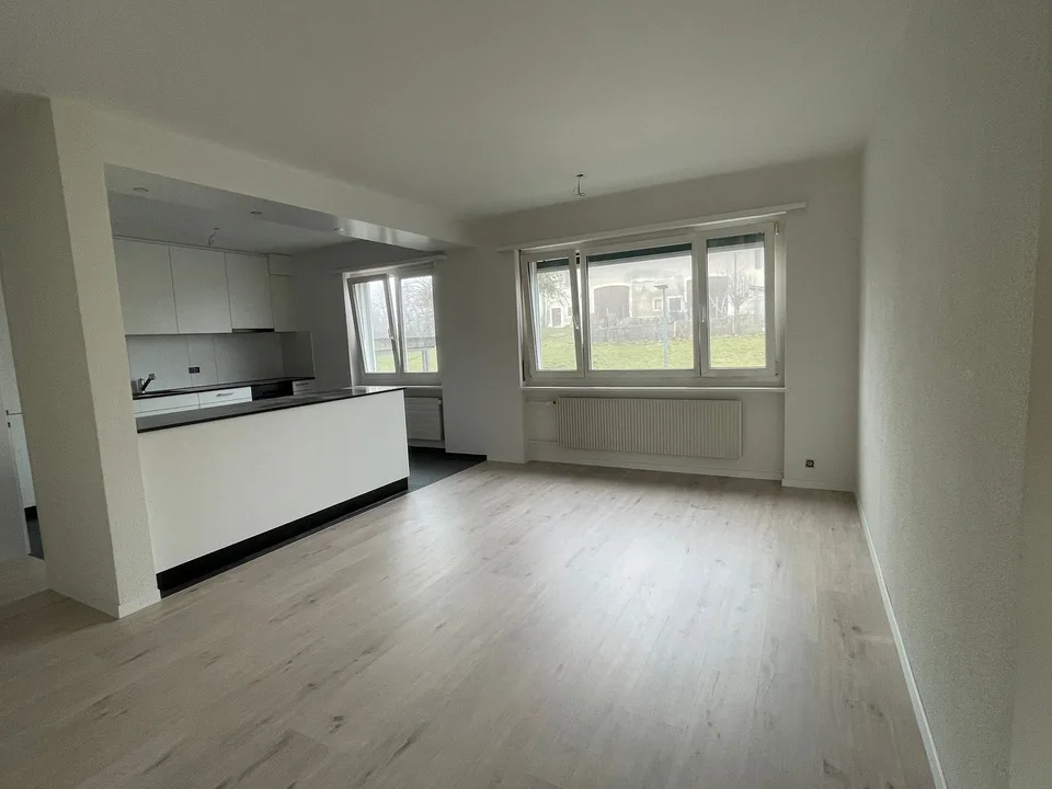 Modern, renovated 3.5-room apartment with balcony in Ins