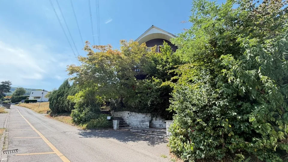 Ampia casa a schiera con giardino, box auto e potenziale di sviluppo