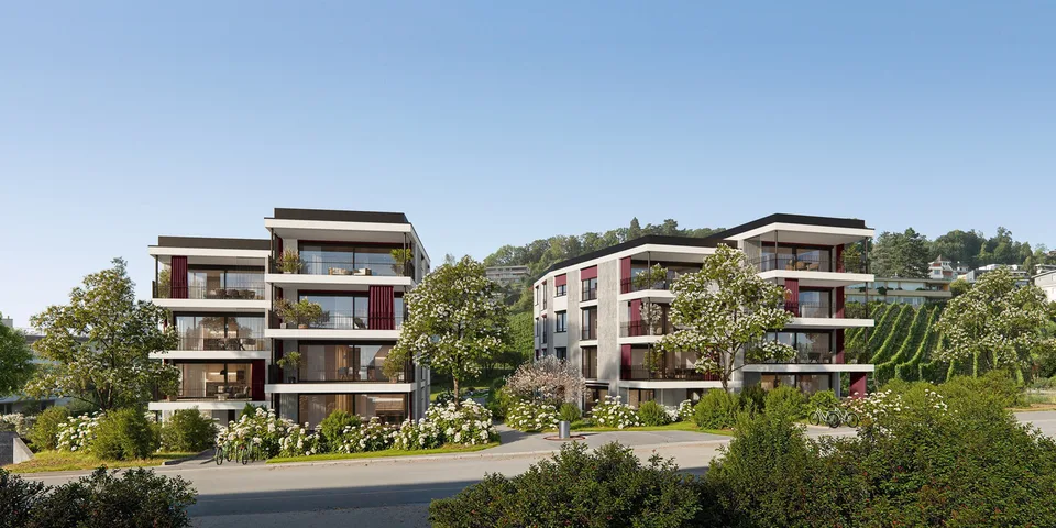 4.5-Zimmer-Gartenwohnung an privilegierter Hanglage