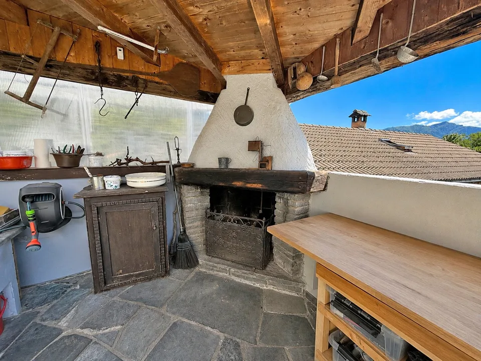 Zweitwohnsitz - Charmantes typisches Tessiner Haus/Rustico