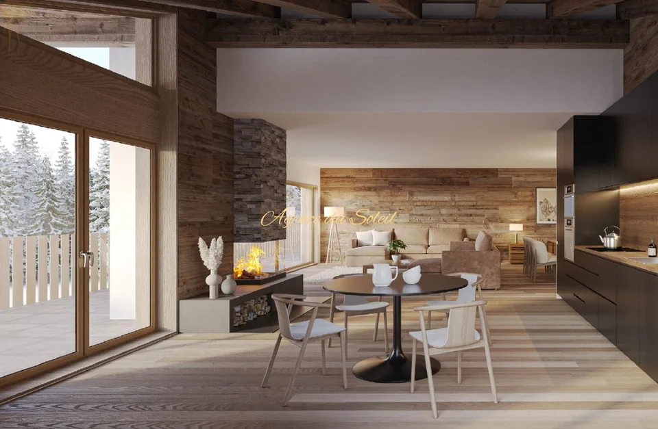 Appartement de standing de 4,5 pièces, neuf et idéalement situé à Crans !