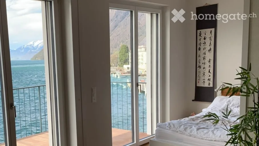 Appartamento di 2½ locali con vista lago e montagna a Brunnen (cantone di Svitto)