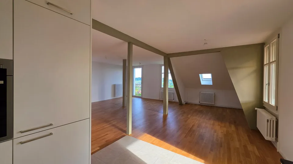 Appartement en duplex de 3,5 pièces 109m2 au 4e étage avec grande terrasse 36m2