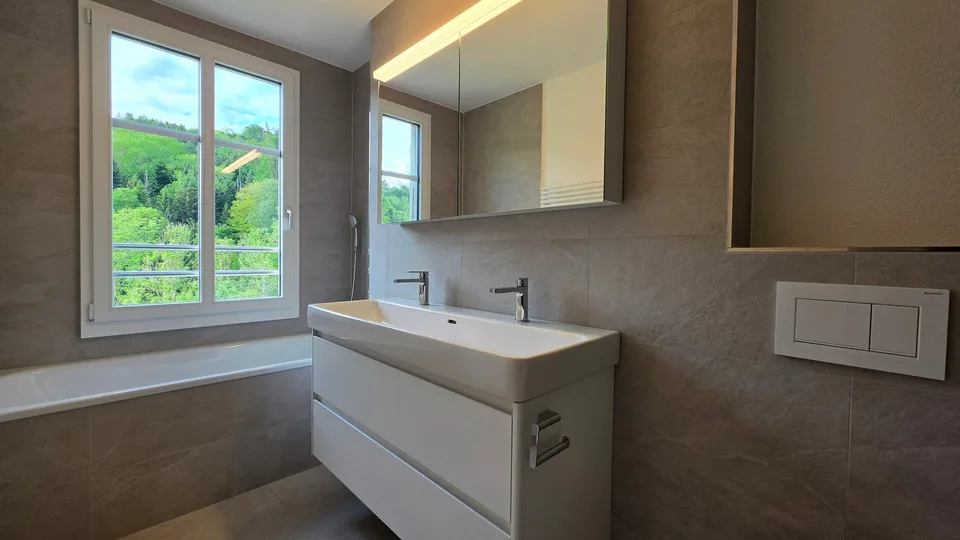 Appartement en duplex de 3,5 pièces 109m2 au 4e étage avec grande terrasse 36m2