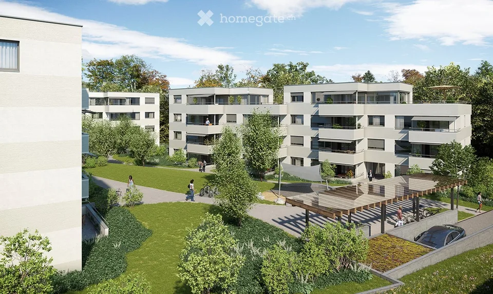 Vermietung einer Designerwohnung in der steuergünstigen Gemeinde Baar im Ortsteil Allenwinden