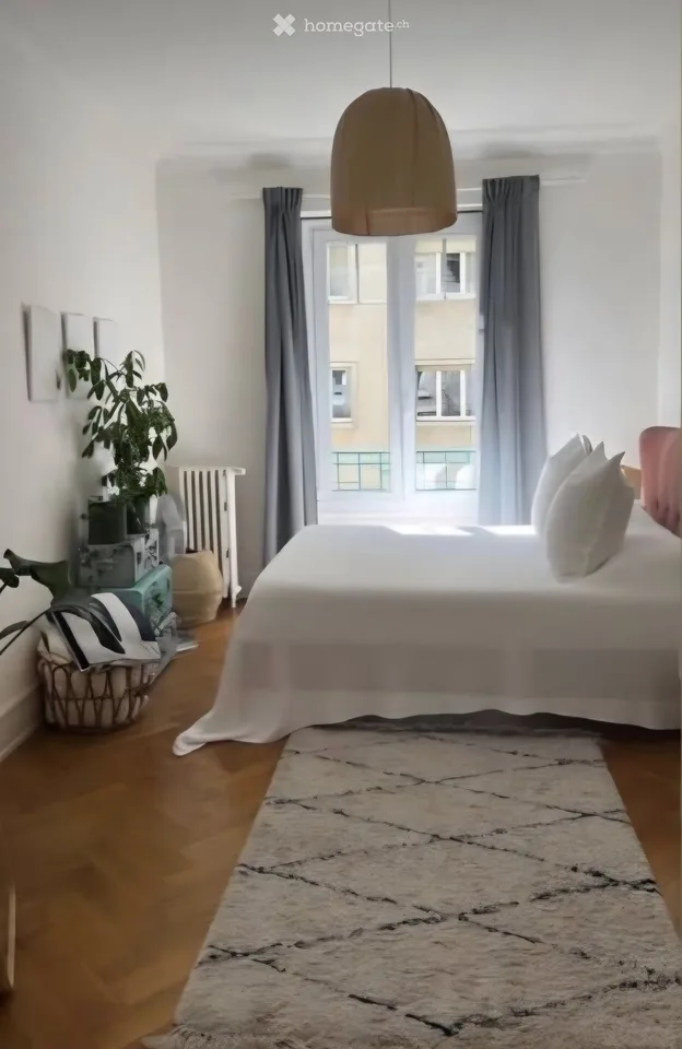 Charmant appartement de 3 pièces avec balcon à Genève