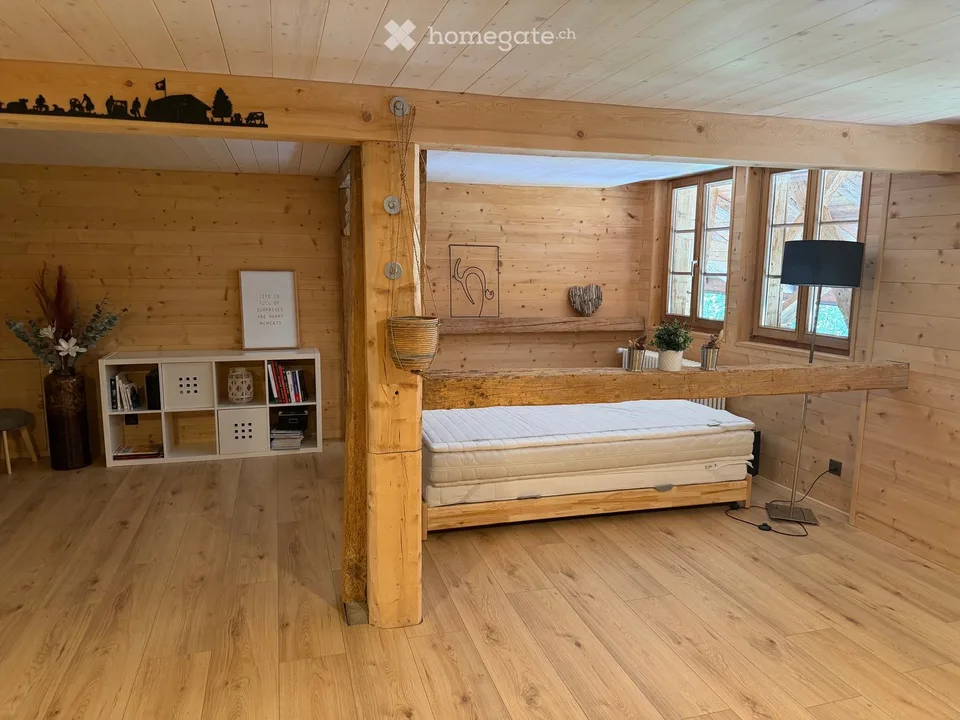 Zu vermieten: 125 m² möbliertes Loft in renoviertem Bauernhof