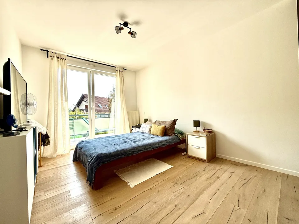 Duplex eccezionale in un ambiente verde, con terrazza e senza vicini