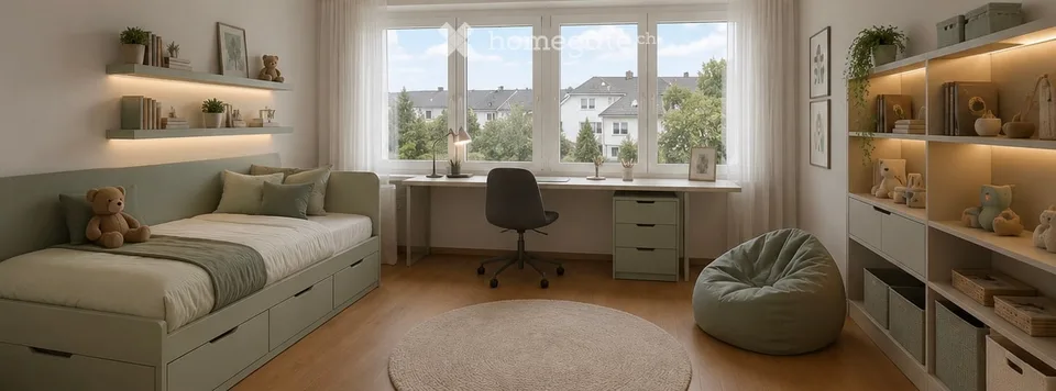 Modern renovated 4.5-room apartment with balcony and plenty of light in Dottikon AG