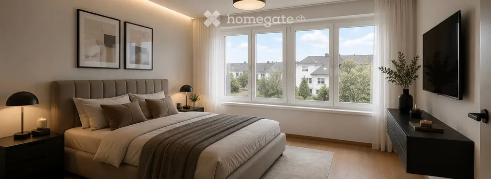 Modern renovated 4.5-room apartment with balcony and plenty of light in Dottikon AG