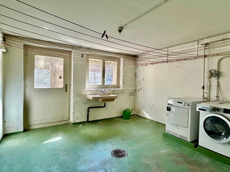 Maison individuelle de 6,5 pièces près de l'arrêt de tram Burgstrasse à Riehen