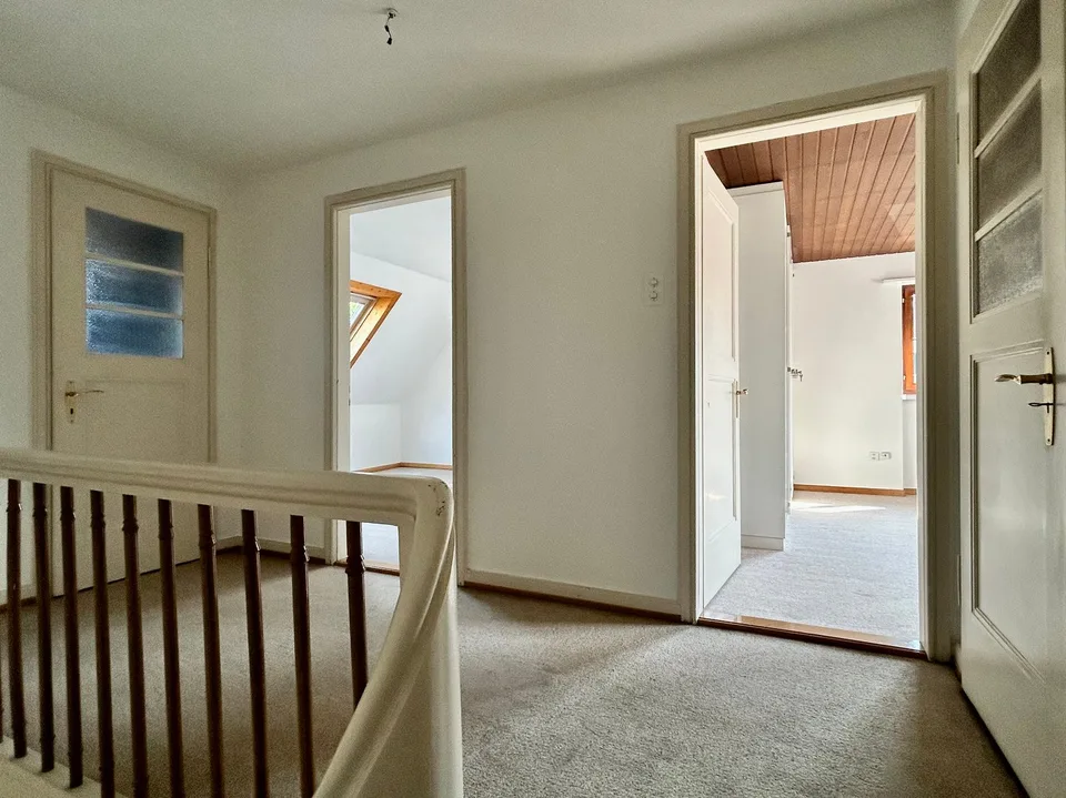 Maison individuelle de 6,5 pièces près de l'arrêt de tram Burgstrasse à Riehen