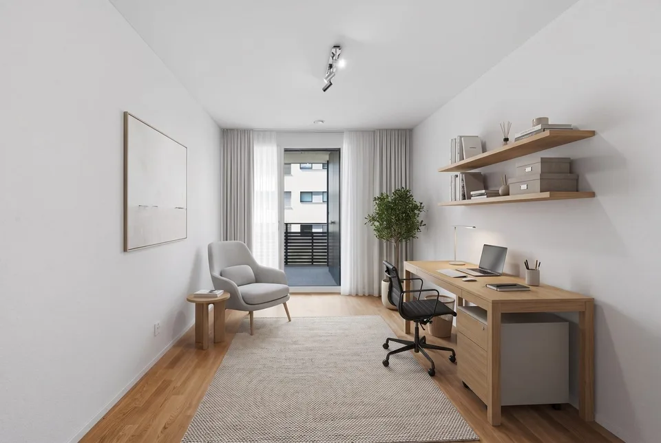 Appartement 4,5 pièces avec balcon à vendre à Birr