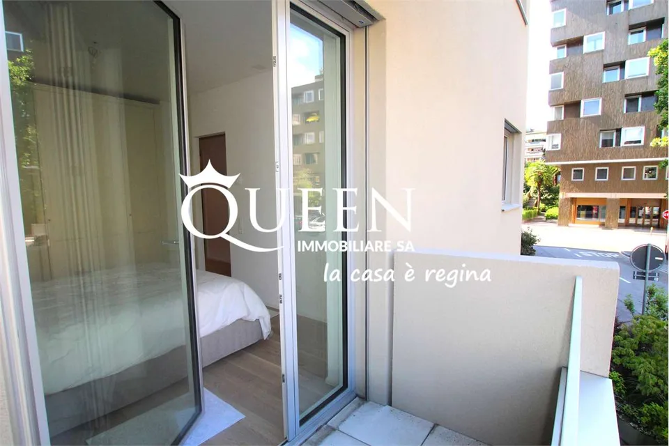 Lugano-Cassarate: appartement lumineux 2.5 pièces, 56 m² avec balcon