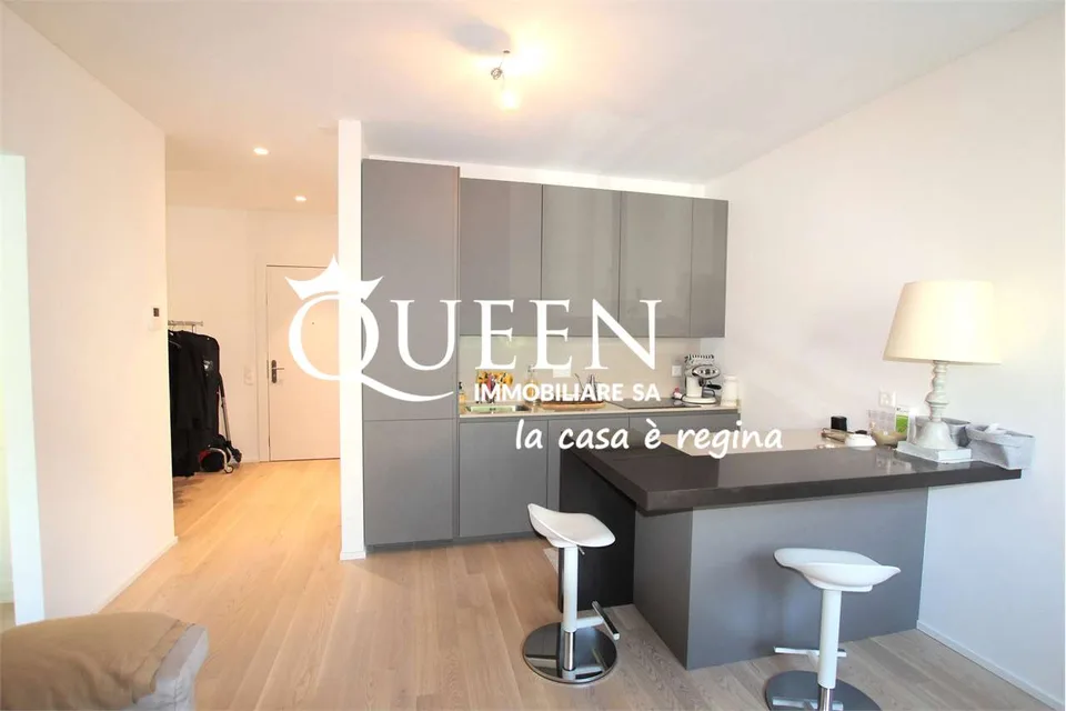 Lugano-Cassarate: appartement lumineux 2.5 pièces, 56 m² avec balcon