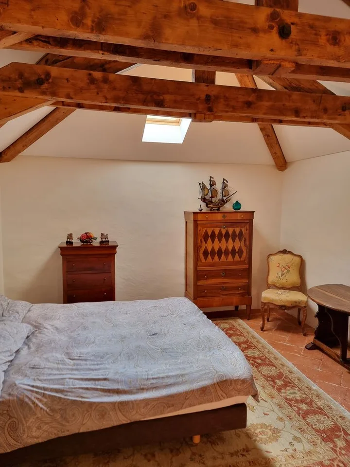 Charming attic apartment with terrace in a historic villa