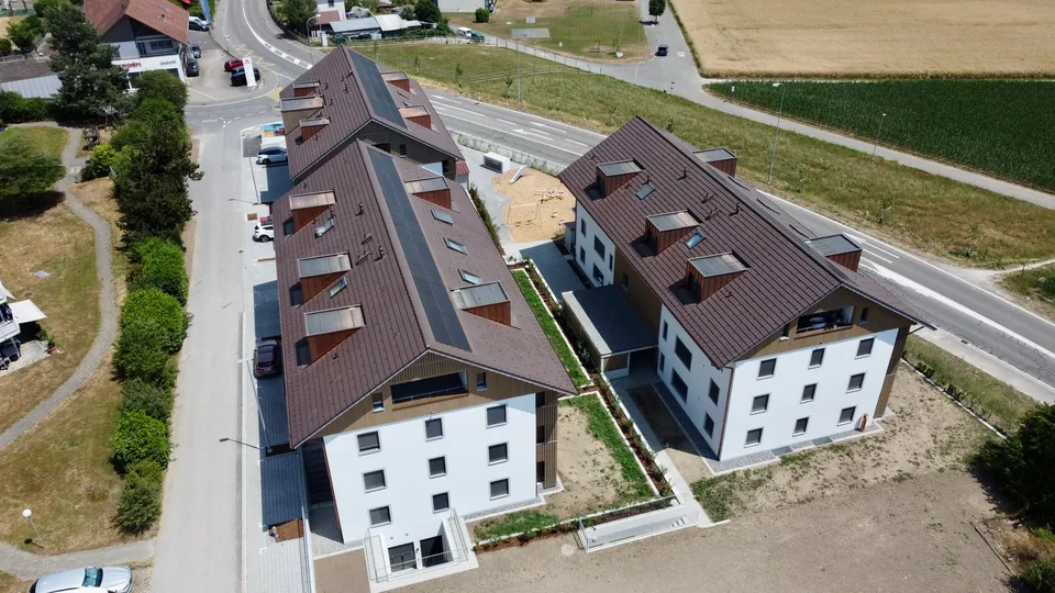 Exclusive 3.5-room attic apartment in a new building 103 m² with plenty of light & charm