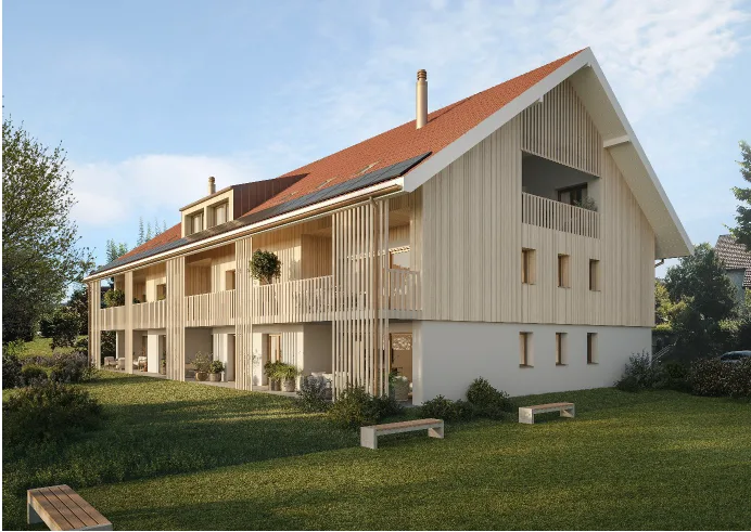 Erstbezug: Exklusive 4.5-Zimmer-Neubauwohnung mit grosser Terrasse in Kerzers