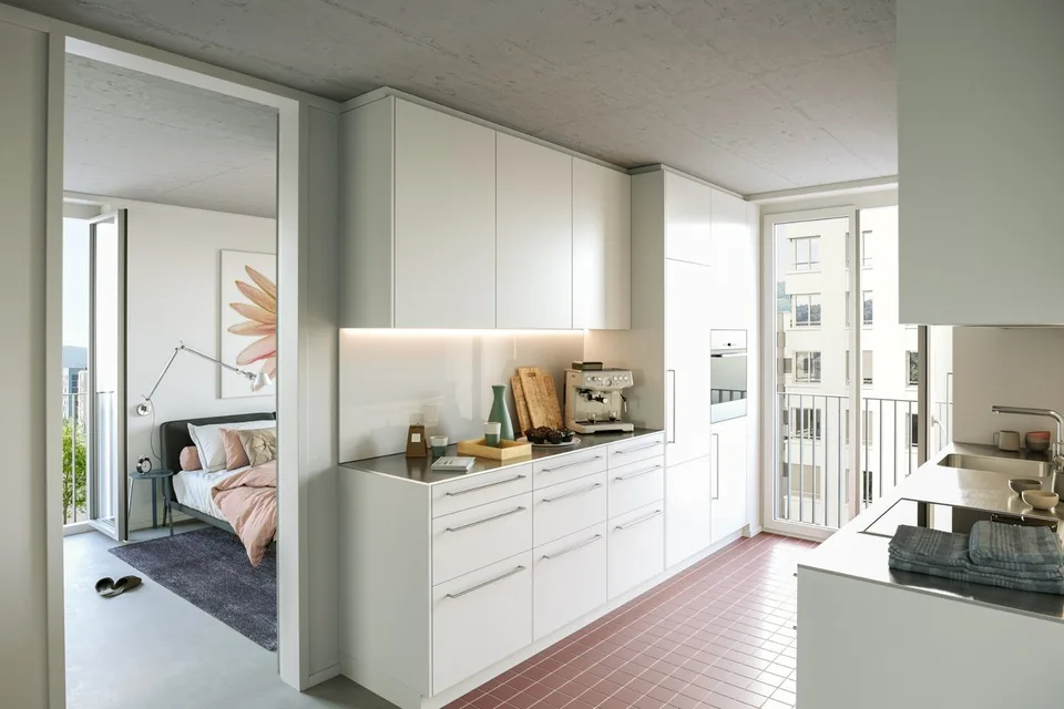 Grosszügige 4.5-Zimmerwohnung mitten im Quartier amRietpark
