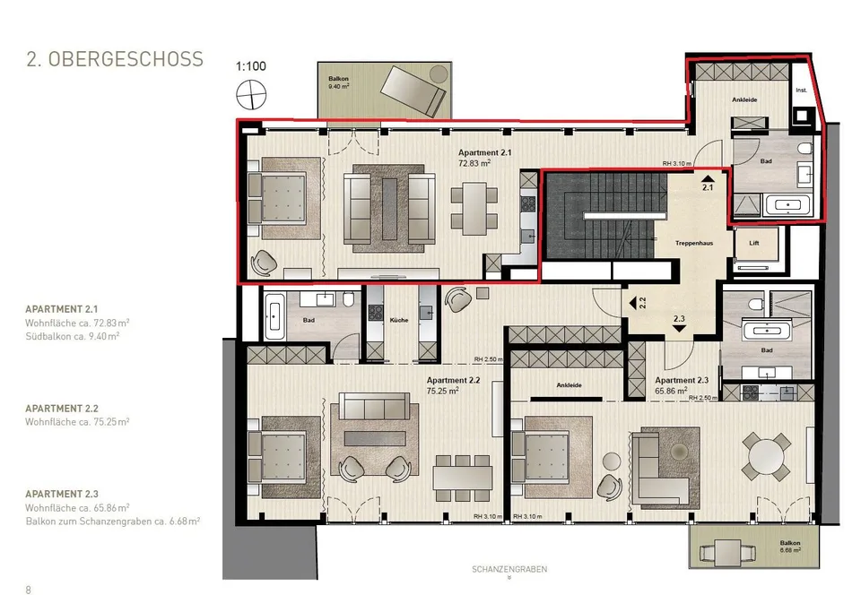 1.5 Zimmerwohnung in Zürich