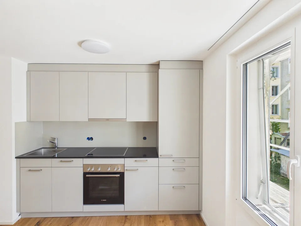 First-time rental - Totally renovated 2-room apartment in a quiet location