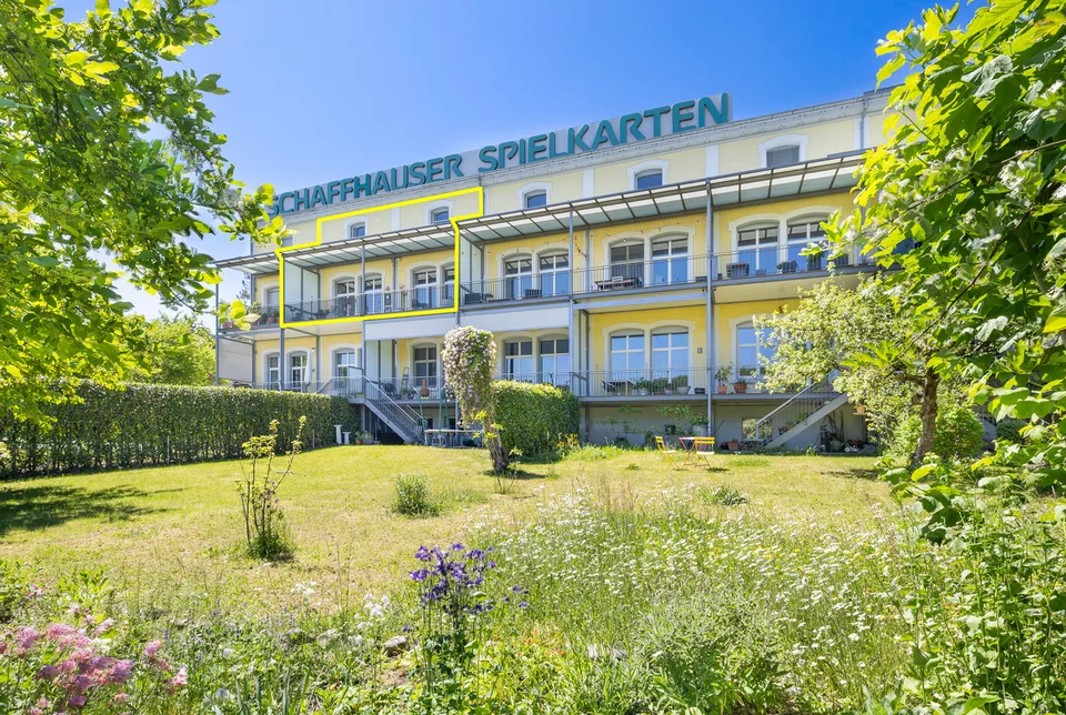 Industrial Loft-Maisonette mit Aussicht und Charakter