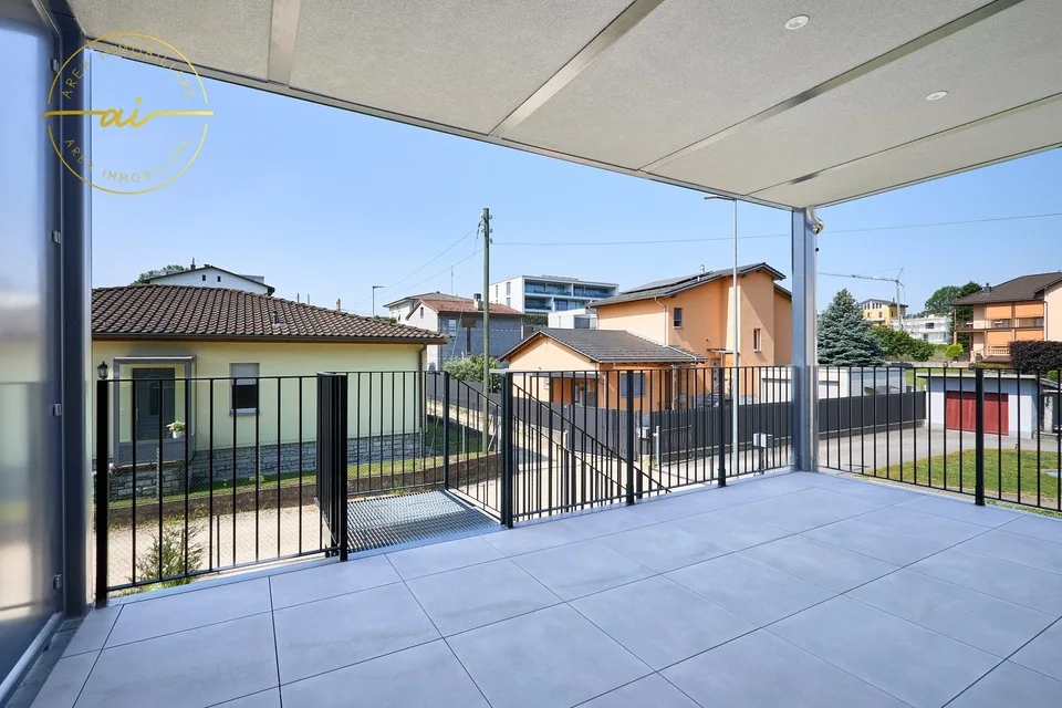 Nouvel appartement 3.5 pièces avec jardin à Balerna N1