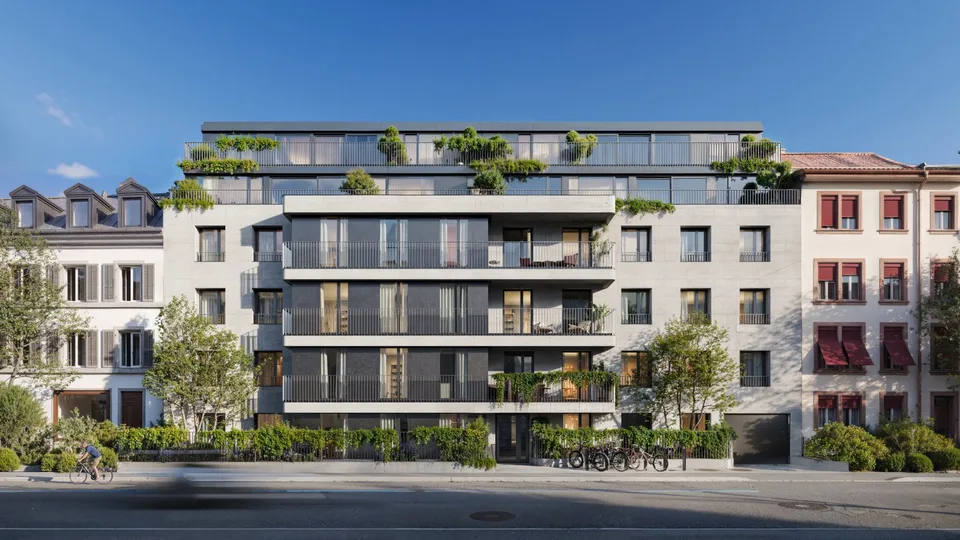 New Build: Large 4.5-Room Apartment in Basel with Balcony