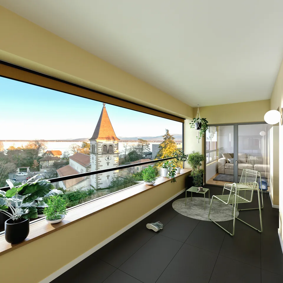 Appartement dans une construction neuve à Versoix