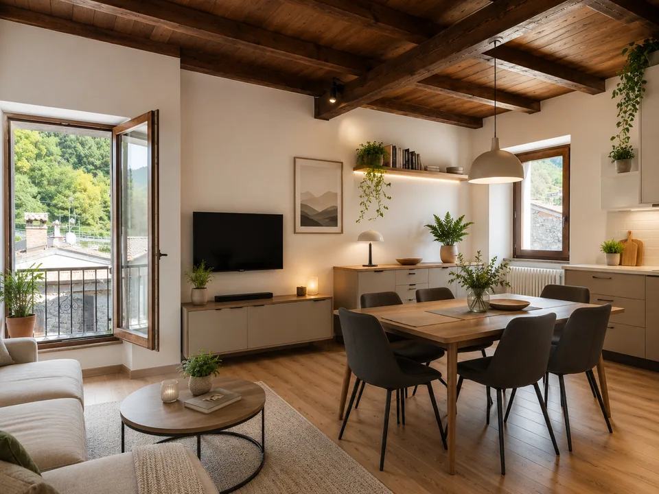 Appartement 3 pièces dans le centre historique de Carlazzo