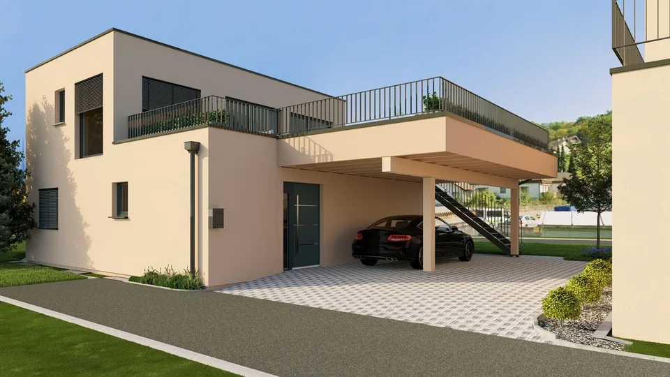 Neubau an sonniger Lage - modernes 5.5-Zimmer-Einfamilienhaus mit viel Licht und grosszügiger Terrasse