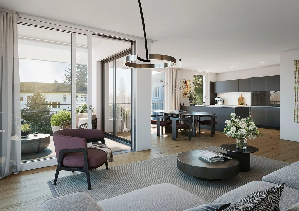 Exclusive new apartments in Bülach – modern, high-quality & sustainable