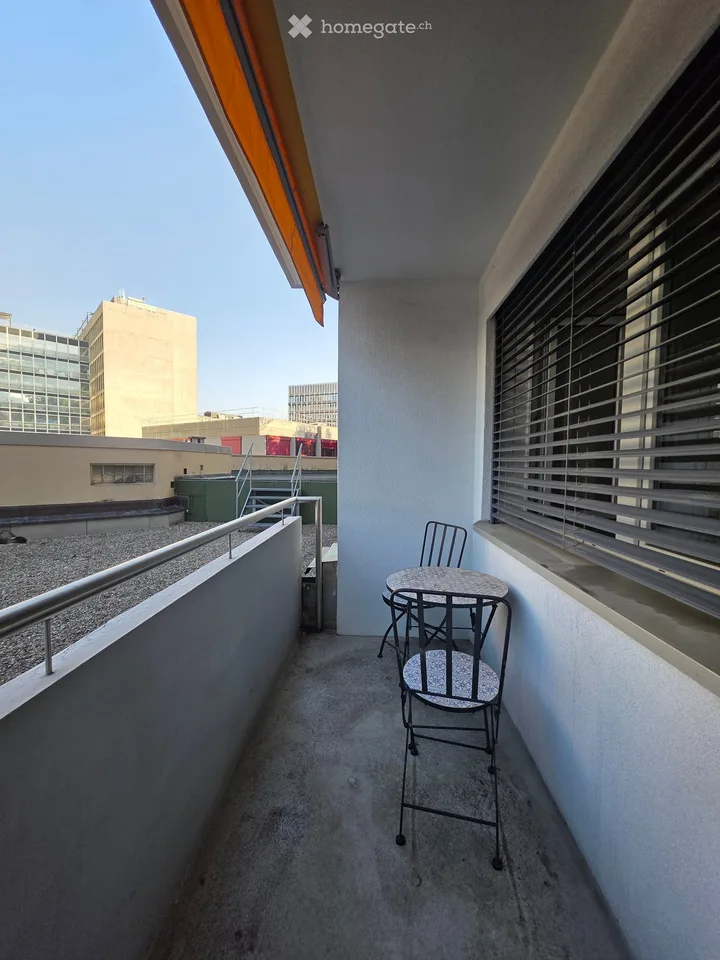 Studio mit Balkon in Genf - gegenüber dem HUG