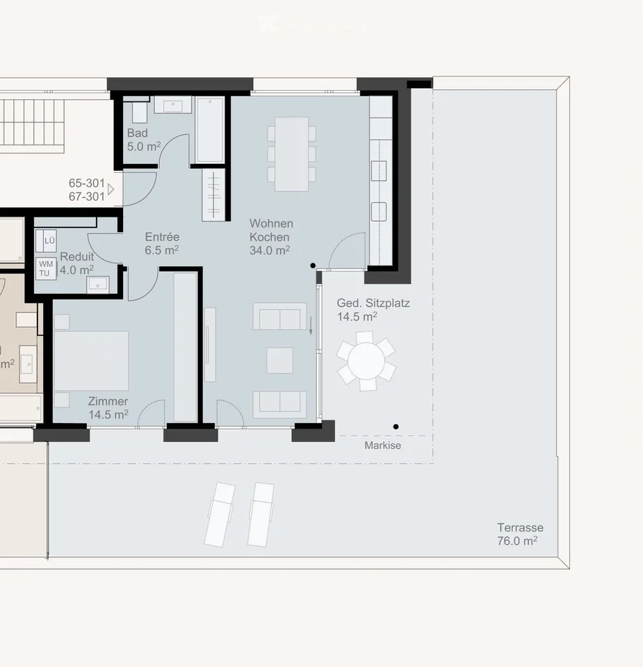 Mansarda 2.5 Wettingen