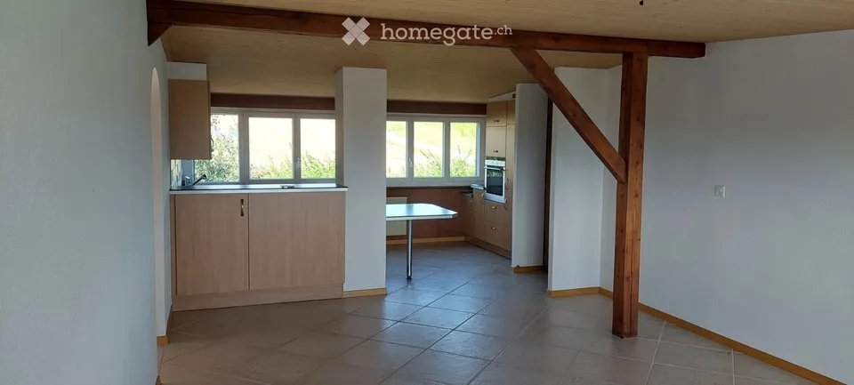 Mansardendachwohnung mit 4.5 Zimmern