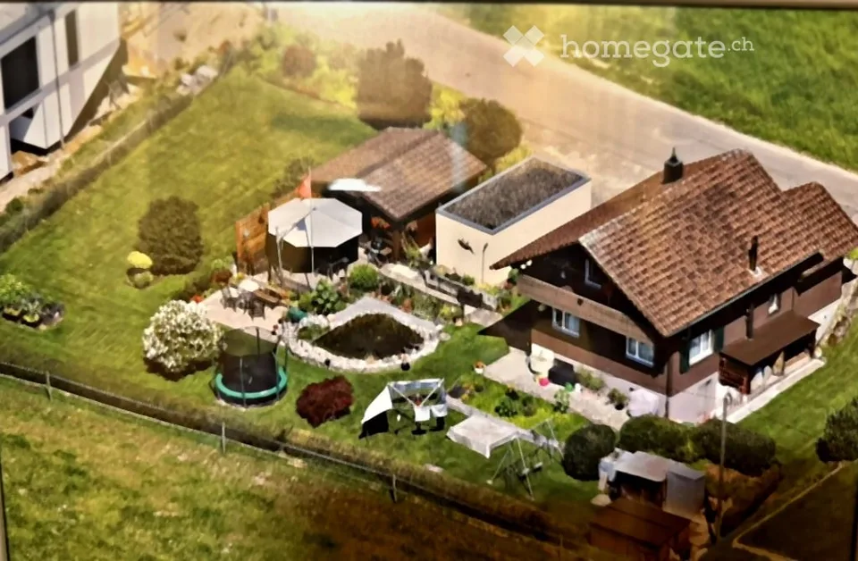 Charmant chalet 4½ pièces avec grand jardin – situation calme à Oftringen