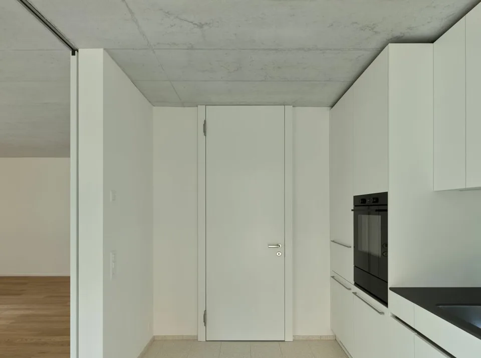 Besondere Architektur, Hochwertiger Wohnkomfort - 3.5-Zimmerwohnung