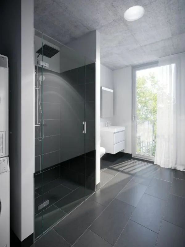 Besondere Architektur, Hochwertiger Wohnkomfort - 3.5-Zimmerwohnung