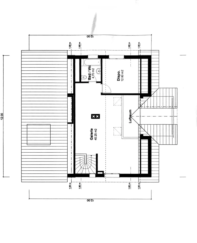 Ampio appartamento-maisonette di 6,5 locali in una casa di 2 famiglie