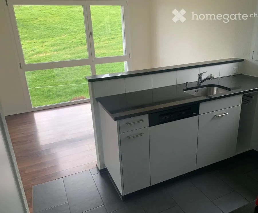 Ampio appartamento-maisonette di 6,5 locali in una casa di 2 famiglie