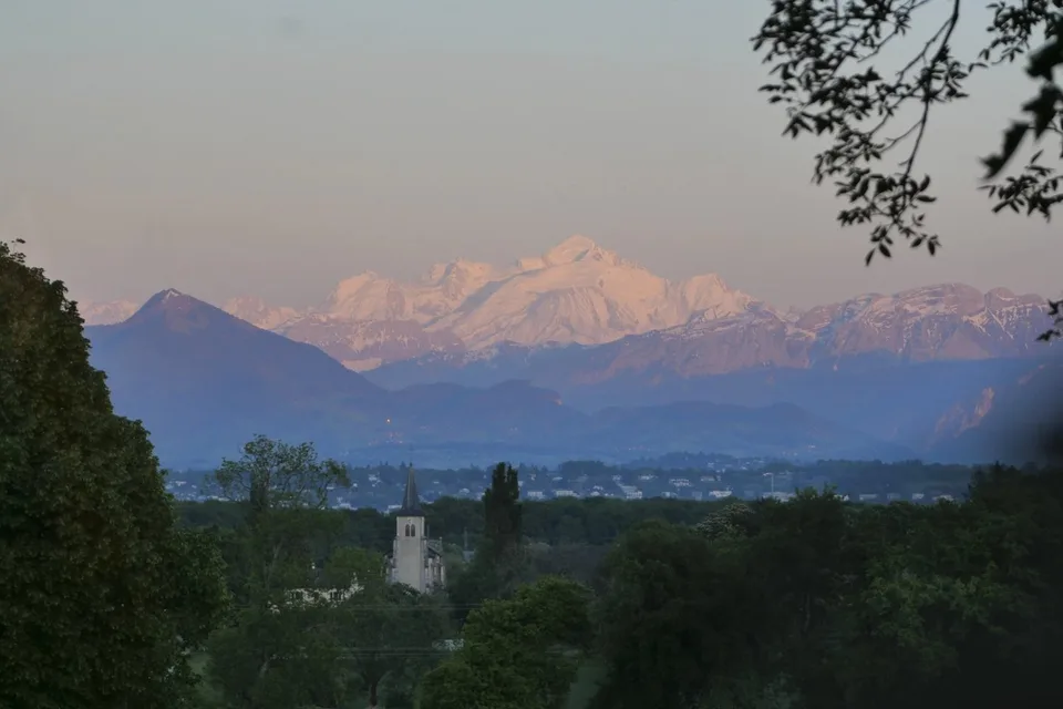 Havre de paix avec vue sur le Mont-Blanc