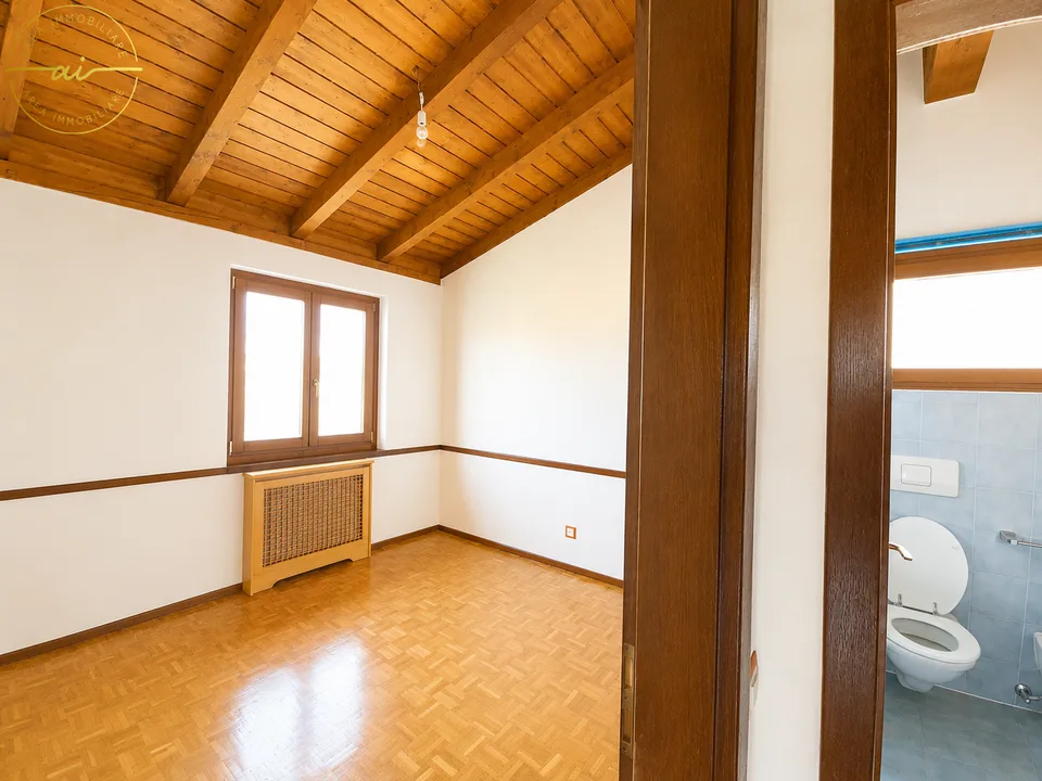 Spacious 5.5-room house with garden in green area in Stabio